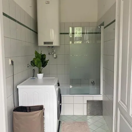 شقة Ferienappartment Zum Gruenen Hirsch *